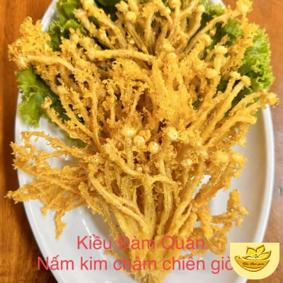 Nấm Kim Châm Chiên