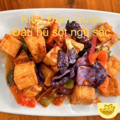 Đậu Hũ Sốt Ngũ Sắt 