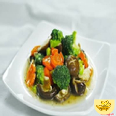 Bông Cải Xào Nấm Đông Cô