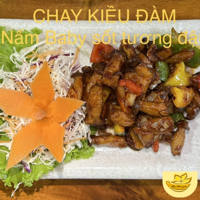 Nấm Baby Sốt Tương Đậu 