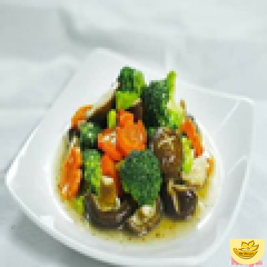 Bông Cải Xào Nấm Đông Cô