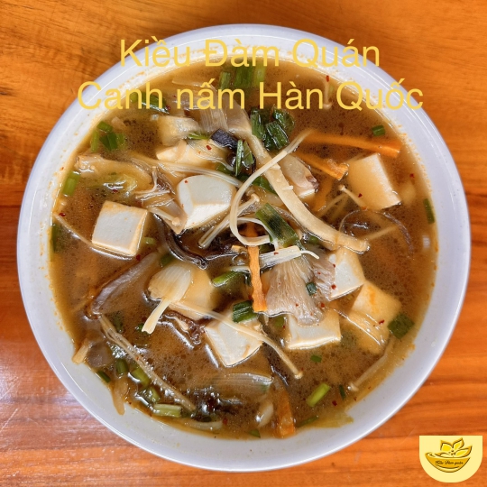 Canh Nấm Hàn Quốc