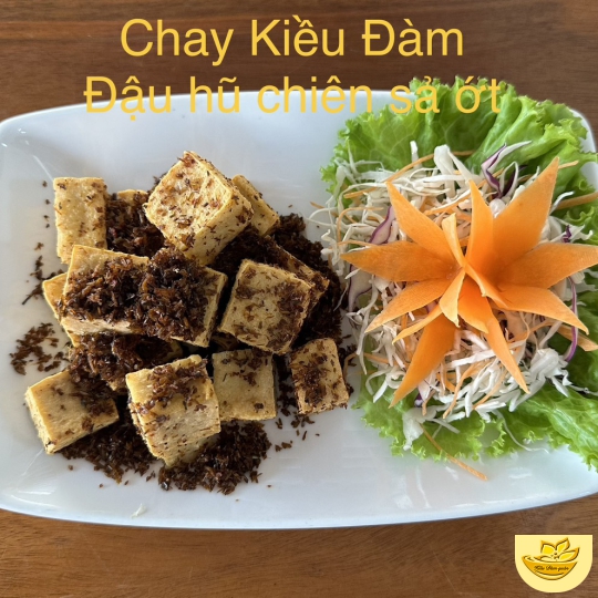 Đậu Hủ Chiên Sả Ớt 