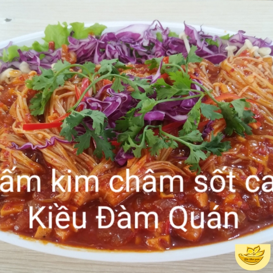 NẤM KIM CHÂM SỐT CAY