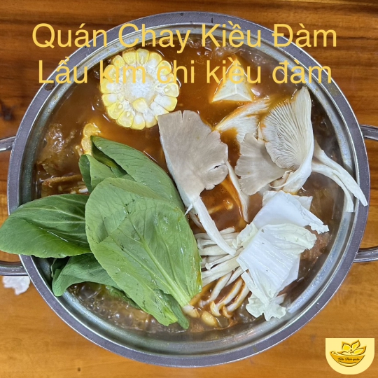 QUÁN CHAY KIỀU ĐÀM LẨU KIM CHI KIỀU ĐÀM