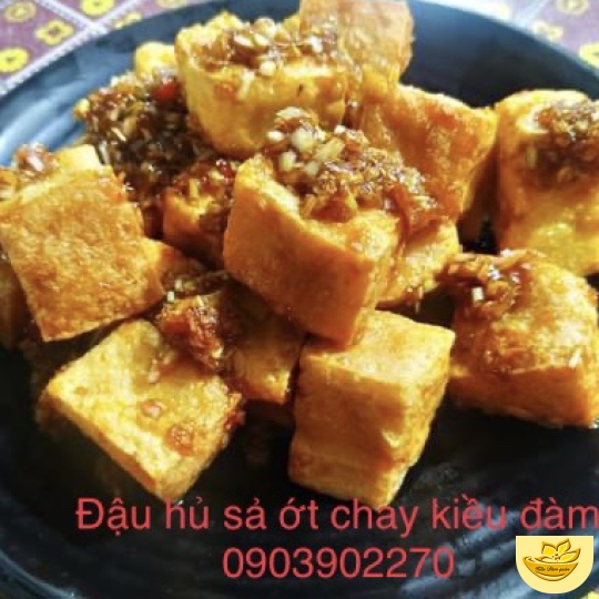 ĐẬU HỦ SẢ ỚT CHAY KIỀU ĐÀM